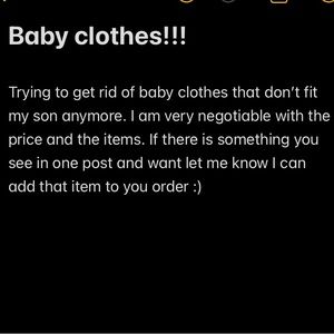 Baby clothes